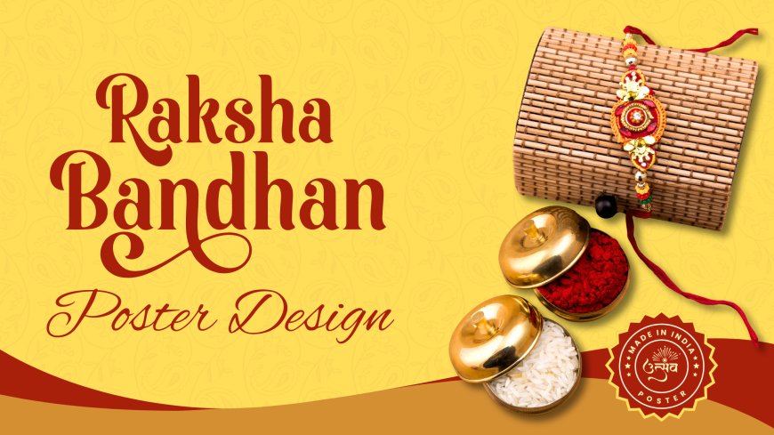 Raksha Bandhan Poster Designs for Shops & Brands