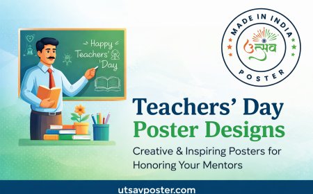 Teachers’ Day Posters for Schools & Coaching Centers
