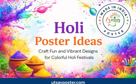Holi Poster Ideas for Colorful Campaigns