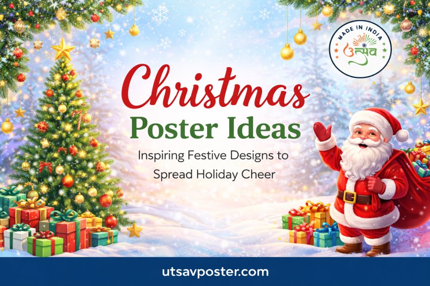 Christmas Poster Ideas for Brands & Businesses